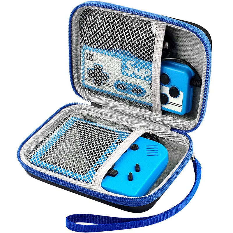 ALKOO Case Compatible with Retro Handheld Game Consoles/ R36S/ RG353V -Travel Storage Holder Organizer for Game Boy Mini, Retro Mini Players, and More - Black - Image 1